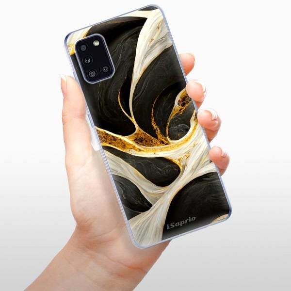 Kryt na mobil iSaprio Black and Gold na Samsung Galaxy A31 ...