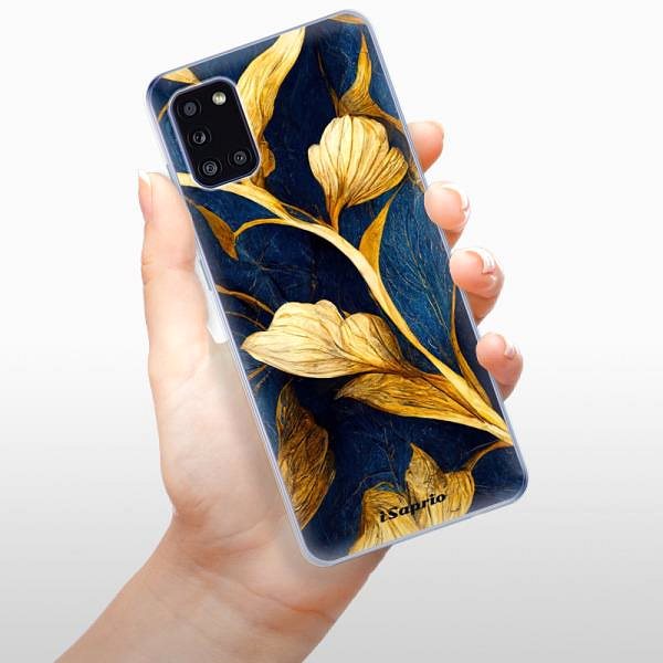 Kryt na mobil iSaprio Gold Leaves pre Samsung Galaxy A31 ...