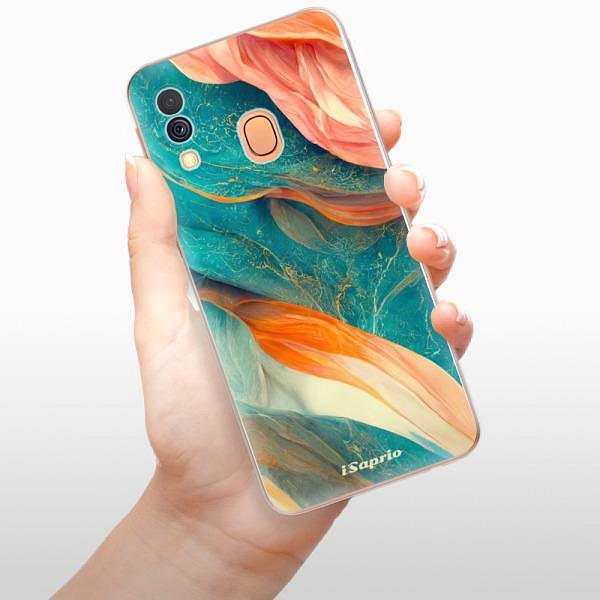 Kryt na mobil iSaprio Abstract Marble na Samsung Galaxy A40 ...