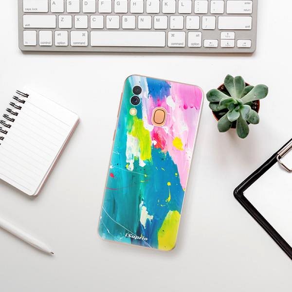 Kryt na mobil iSaprio Abstract Paint 04 pre Samsung Galaxy A40 ...