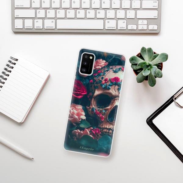 Kryt na mobil iSaprio Skull in Roses pre Samsung Galaxy A41 ...
