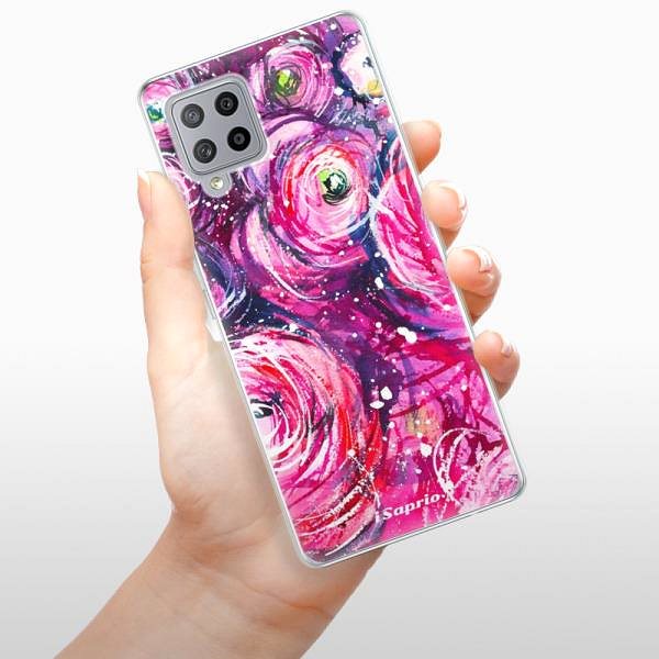 Kryt na mobil iSaprio Pink Bouquet pro Samsung Galaxy A42 ...