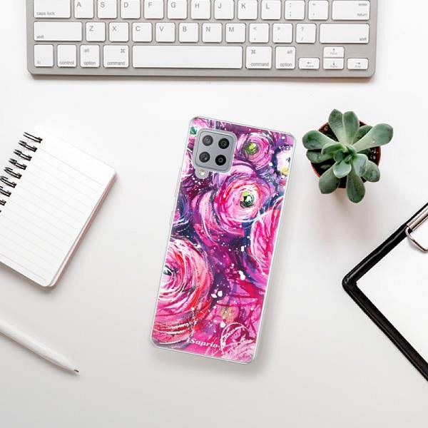 Kryt na mobil iSaprio Pink Bouquet pro Samsung Galaxy A42 ...