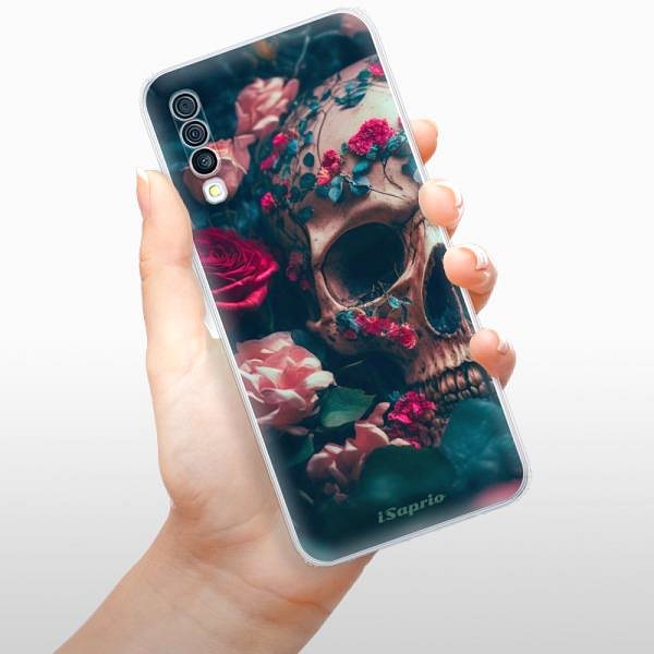 Kryt na mobil iSaprio Skull in Roses pre Samsung Galaxy A50 ...