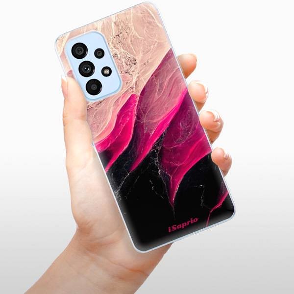Kryt na mobil iSaprio Black and Pink pre Samsung Galaxy A53 5G ...