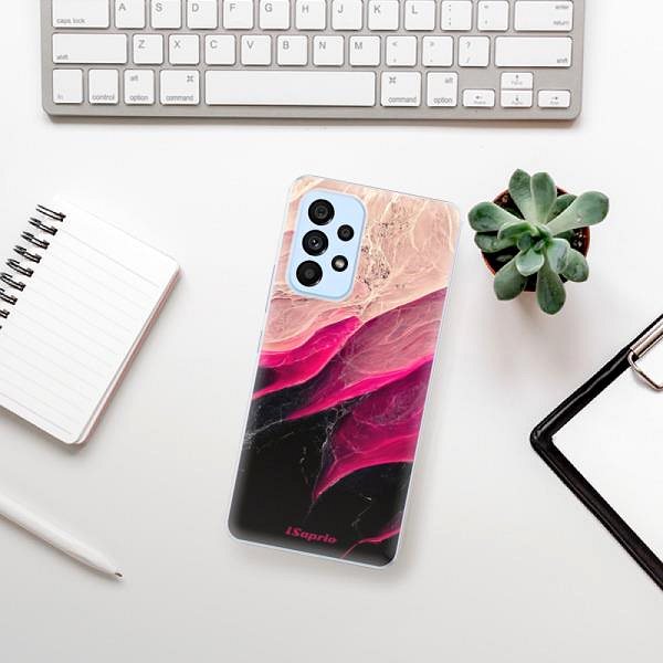 Kryt na mobil iSaprio Black and Pink pre Samsung Galaxy A53 5G ...