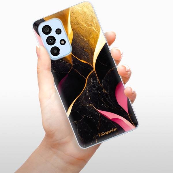 Kryt na mobil iSaprio Gold Pink Marble na Samsung Galaxy A53 5G ...