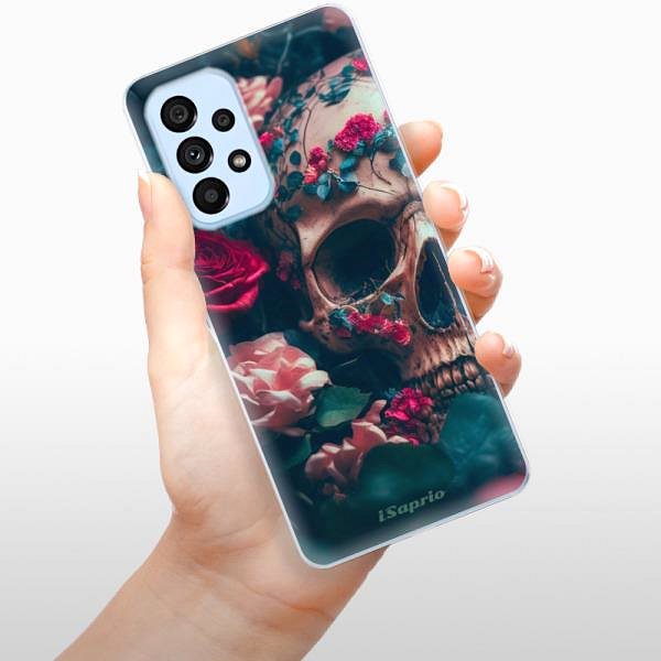 Kryt na mobil iSaprio Skull in Roses pre Samsung Galaxy A53 5G ...