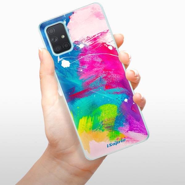 Kryt na mobil iSaprio Abstract Paint 03 na Samsung Galaxy A71 ...