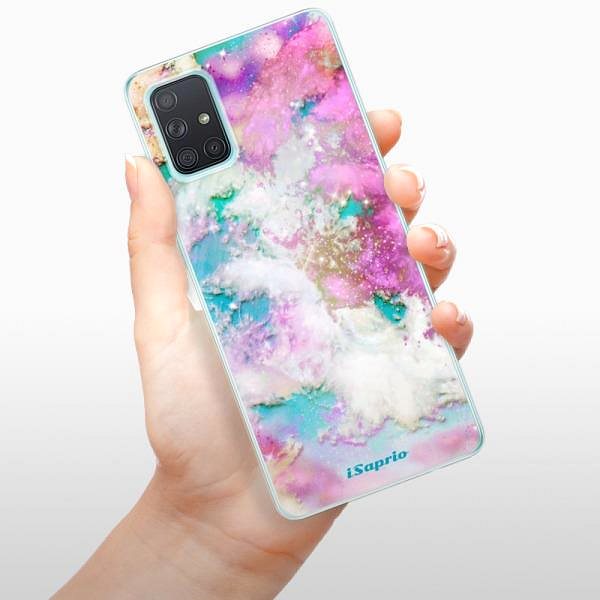 Kryt na mobil iSaprio Galactic Paper pro Samsung Galaxy A71 ...
