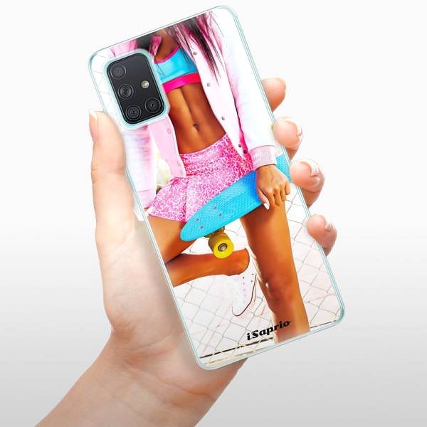 Kryt na mobil iSaprio Skate girl 01 pre Samsung Galaxy A71 ...