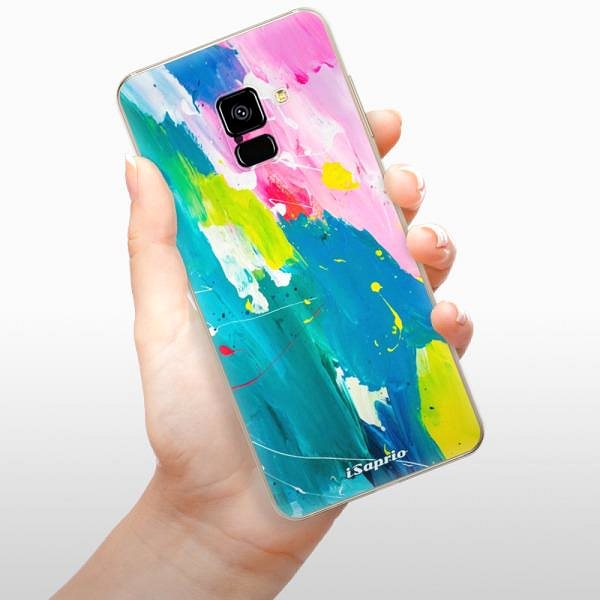 Kryt na mobil iSaprio Abstract Paint 04 pre Samsung Galaxy A8 2018 ...