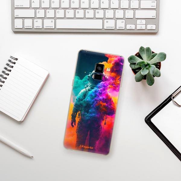 Kryt na mobil iSaprio Astronaut in Colors na Samsung Galaxy A8 2018 ...