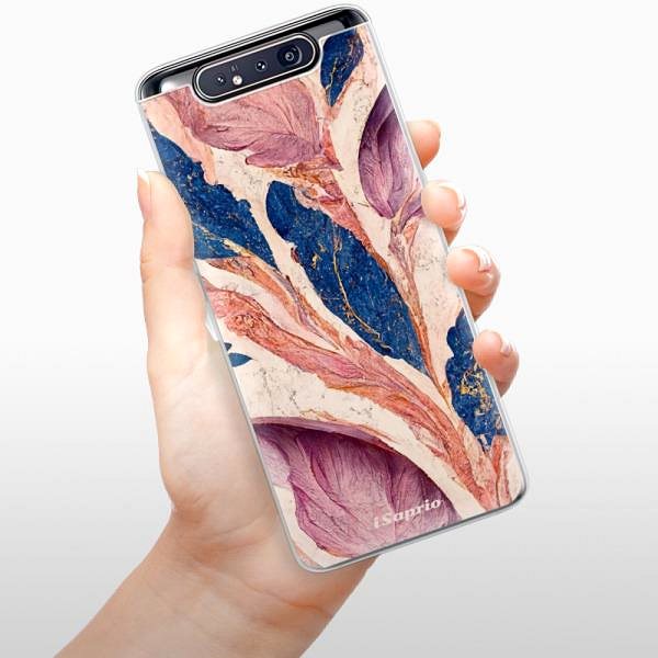 Kryt na mobil iSaprio Purple Leaves pro Samsung Galaxy A80 ...