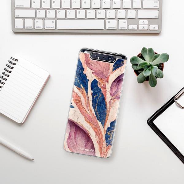 Kryt na mobil iSaprio Purple Leaves pro Samsung Galaxy A80 ...