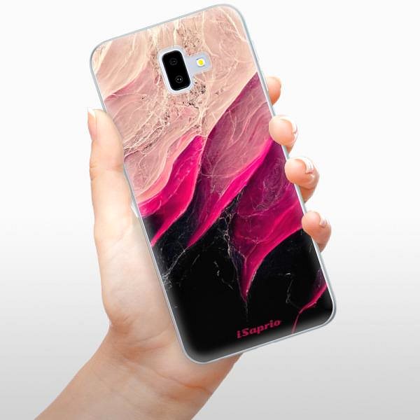 Kryt na mobil iSaprio Black and Pink na Samsung Galaxy J6+ ...