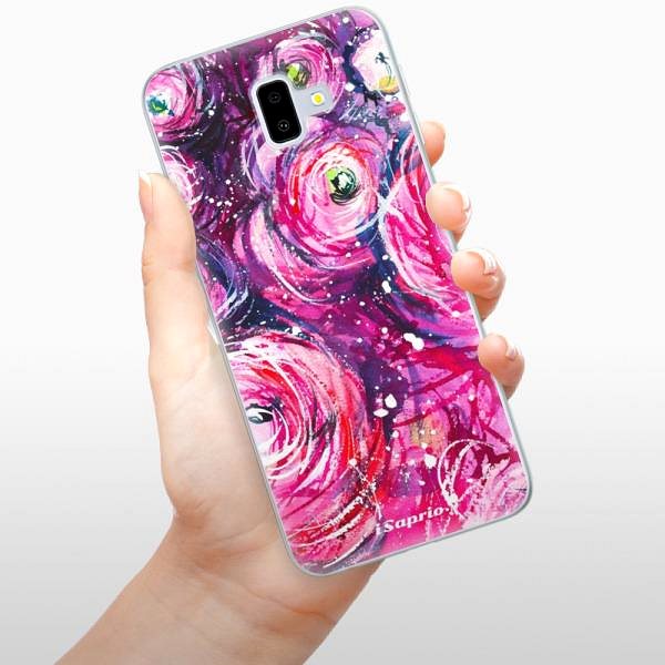 Kryt na mobil iSaprio Pink Bouquet pre Samsung Galaxy J6+ ...