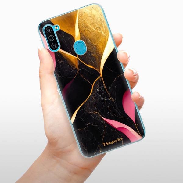 Kryt na mobil iSaprio Gold Pink Marble pre Samsung Galaxy M11 ...