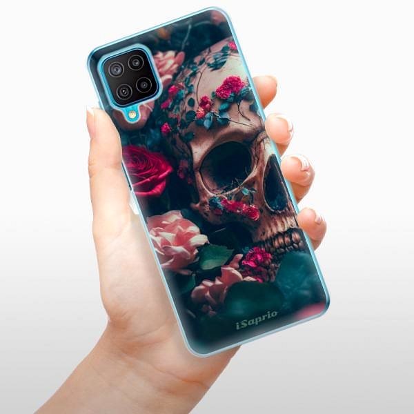 Kryt na mobil iSaprio Skull in Roses na Samsung Galaxy M12 ...