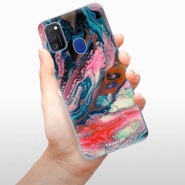 Kryt na mobil iSaprio Abstract Paint 01 pre Samsung Galaxy M21 ...