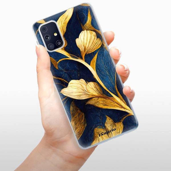 Kryt na mobil iSaprio Gold Leaves pre Samsung Galaxy M31s ...
