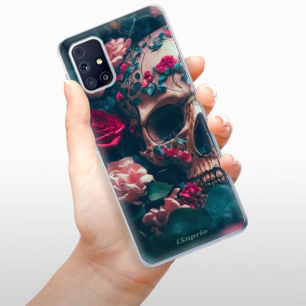 Kryt na mobil iSaprio Skull in Roses na Samsung Galaxy M31s ...