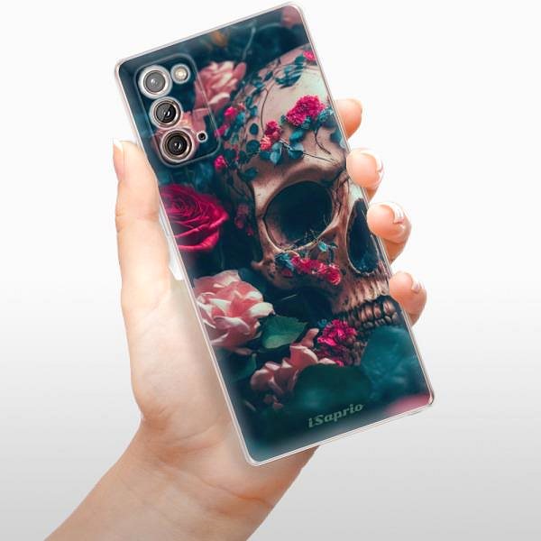 Kryt na mobil iSaprio Skull in Roses na Samsung Galaxy Note 20 ...