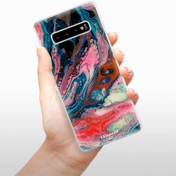 Kryt na mobil iSaprio Abstract Paint 01 na Samsung Galaxy S10+ ...
