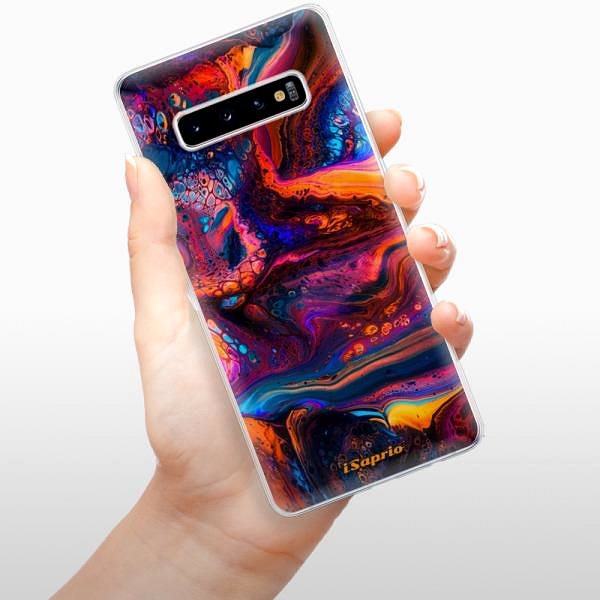 Kryt na mobil iSaprio Abstract Paint 02 pre Samsung Galaxy S10+ ...