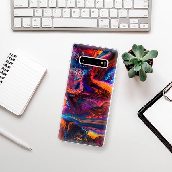 Kryt na mobil iSaprio Abstract Paint 02 pre Samsung Galaxy S10+ ...