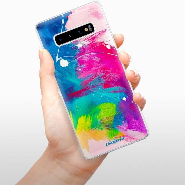 Kryt na mobil iSaprio Abstract Paint 03 na Samsung Galaxy S10+ ...