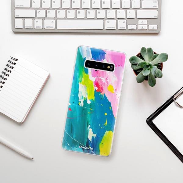 Kryt na mobil iSaprio Abstract Paint 04 pre Samsung Galaxy S10+ ...