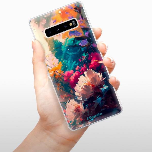 Kryt na mobil iSaprio Flower Design pre Samsung Galaxy S10+ ...