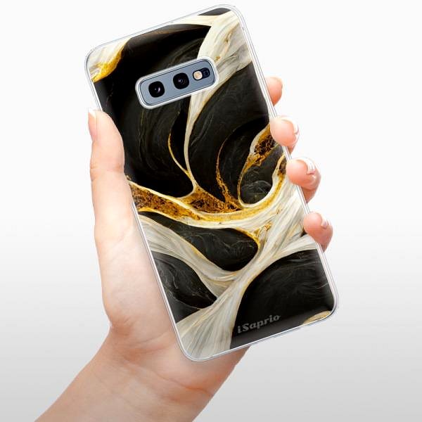 Kryt na mobil iSaprio Black and Gold na Samsung Galaxy S10e ...