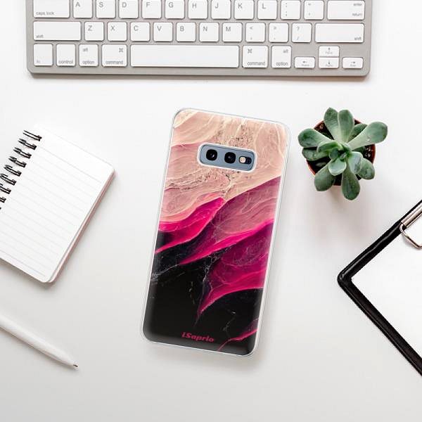 Kryt na mobil iSaprio Black and Pink pre Samsung Galaxy S10e ...
