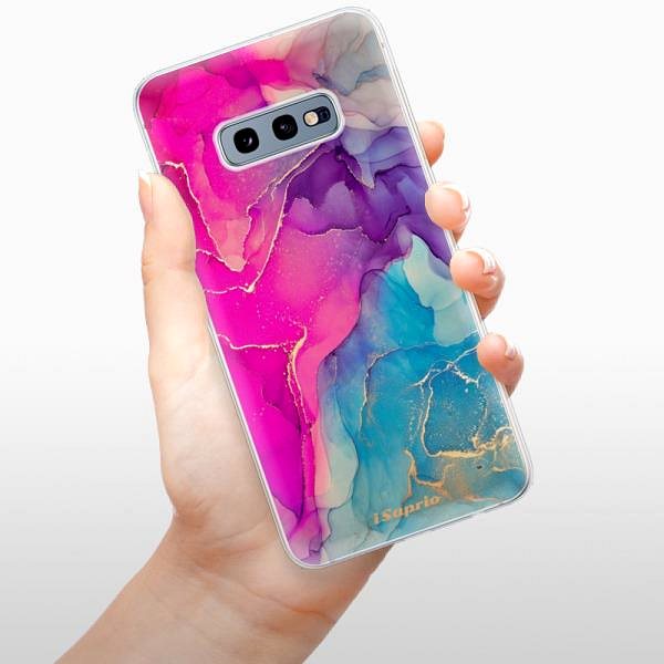 Kryt na mobil iSaprio Purple Ink na Samsung Galaxy S10e ...