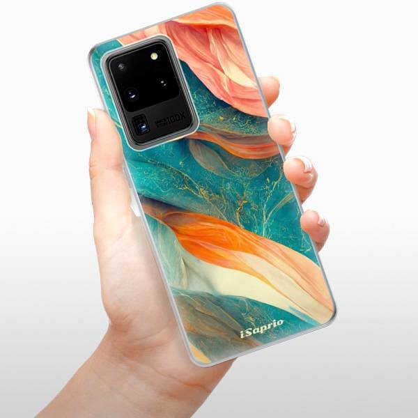 Kryt na mobil iSaprio Abstract Marble pro Samsung Galaxy S20 Ultra ...