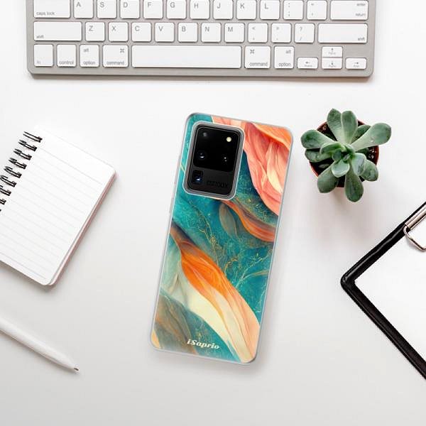 Kryt na mobil iSaprio Abstract Marble pro Samsung Galaxy S20 Ultra ...