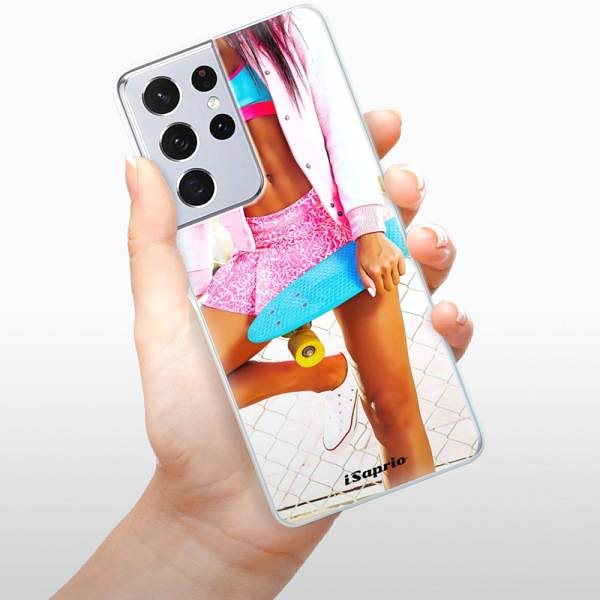 Kryt na mobil iSaprio Skate girl 01 pre Samsung Galaxy S21 Ultra ...