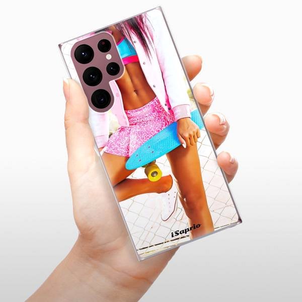Kryt na mobil iSaprio Skate girl 01 pre Samsung Galaxy S22 Ultra 5G ...