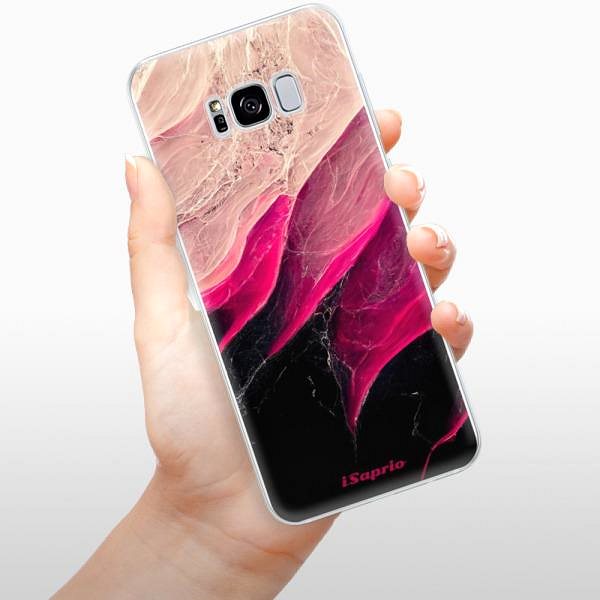 Kryt na mobil iSaprio Black and Pink pre Samsung Galaxy S8 ...