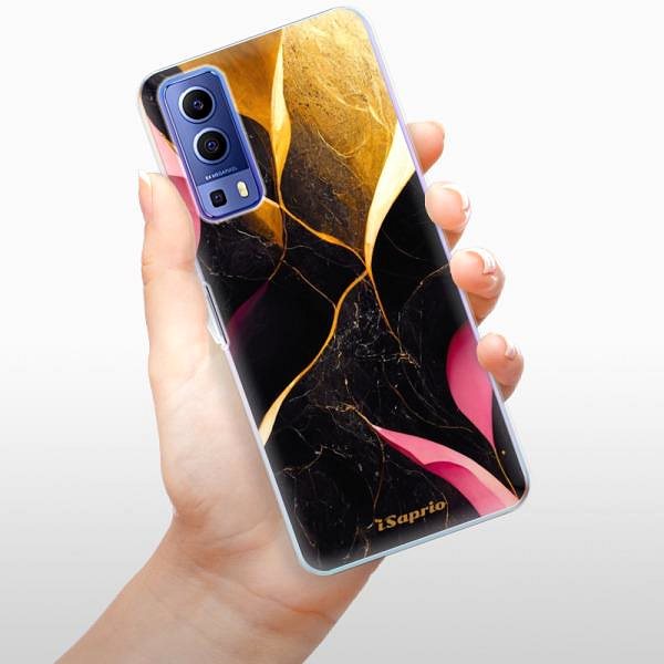 Kryt na mobil iSaprio Gold Pink Marble na Vivo Y72 5G ...