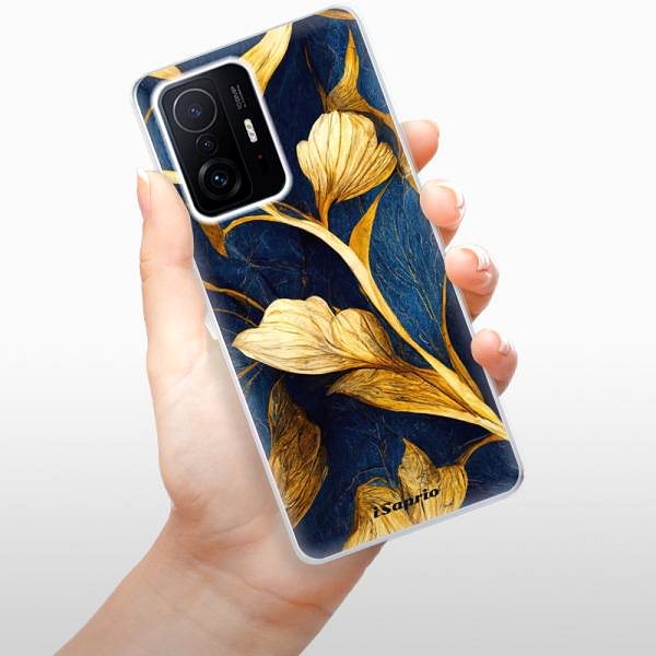 Kryt na mobil iSaprio Gold Leaves pre Xiaomi 11T/11T Pro ...