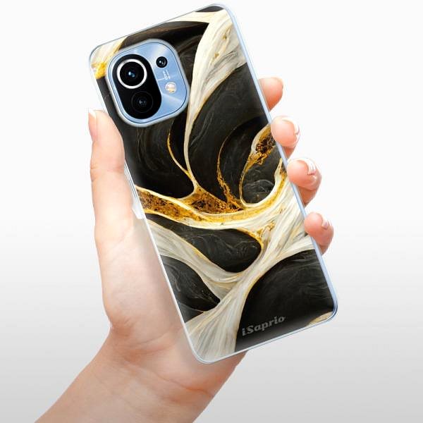 Kryt na mobil iSaprio Black and Gold na Xiaomi Mi 11 ...