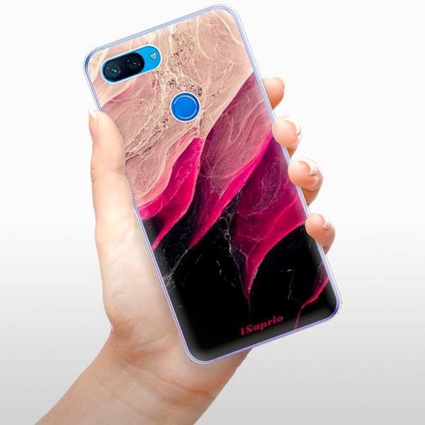 Kryt na mobil iSaprio Black and Pink pre Xiaomi Mi 8 Lite ...