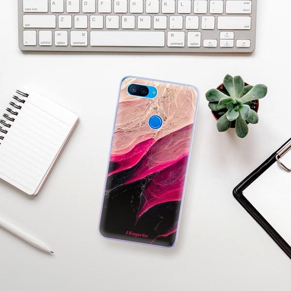 Kryt na mobil iSaprio Black and Pink pre Xiaomi Mi 8 Lite ...
