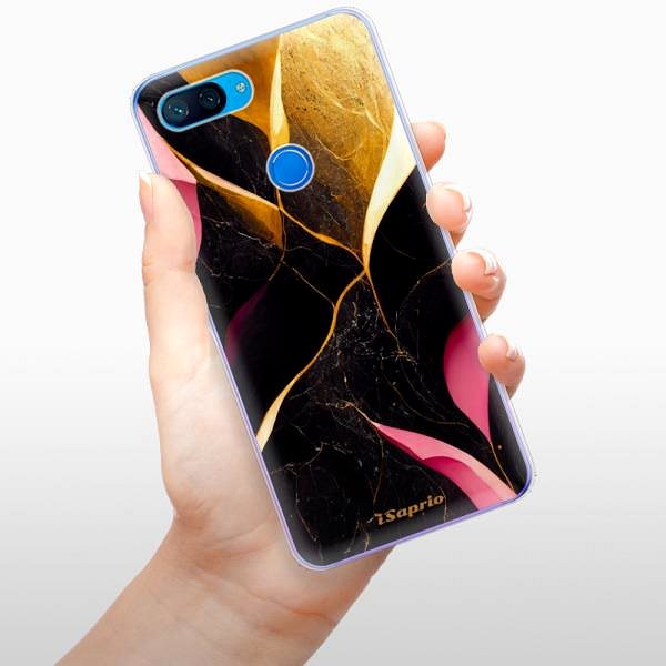 Kryt na mobil iSaprio Gold Pink Marble na Xiaomi Mi 8 Lite ...