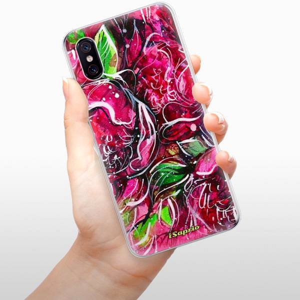 Kryt na mobil iSaprio Burgundy pro Xiaomi Mi 8 Pro ...