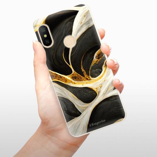 Kryt na mobil iSaprio Black and Gold pre Xiaomi Mi A2 Lite ...