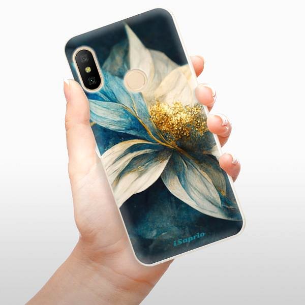 Kryt na mobil iSaprio Blue Petals pre Xiaomi Mi A2 Lite ...